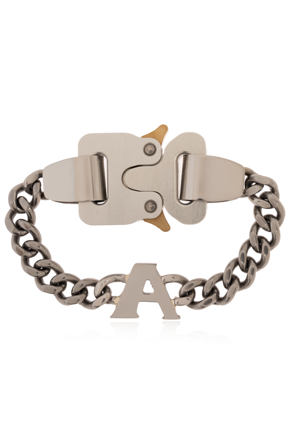 Silver Bracelet with rollercoaster buckle 1017 ALYX 9SM